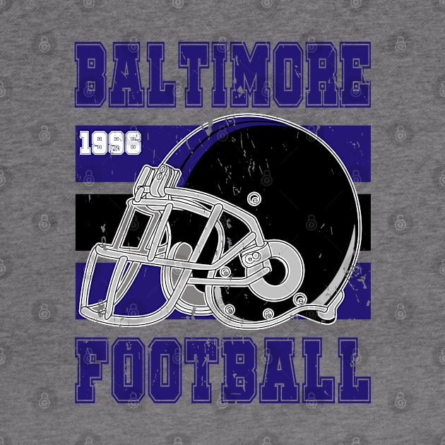 Baltimore Retro Football by Arestration